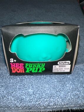 **AUTHENTIC** NeeDoh Funky Pup Toy - Teal